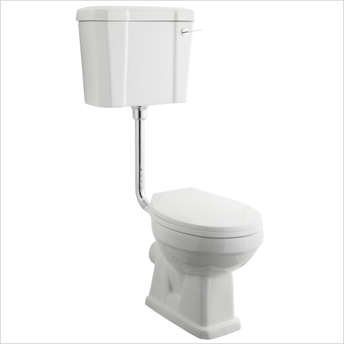 Hudson Reed - Carlton Traditional Low Level Toilet
