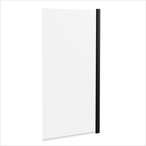 Nuie - Nuie Matt Black profile Bath Screen