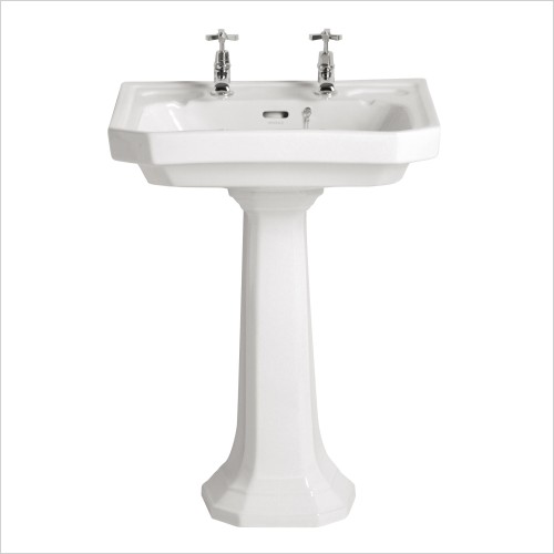 Heritage Bathrooms - Granley Deco Basin 2TH
