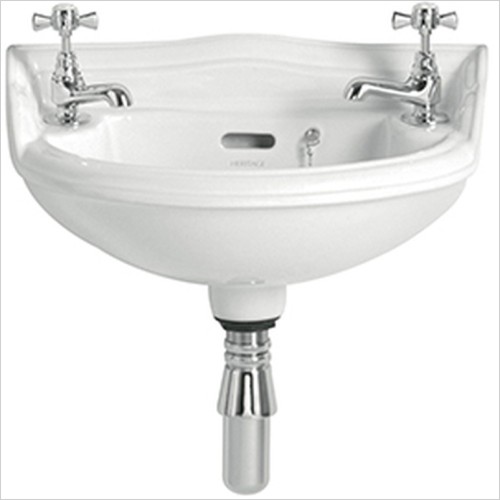 Heritage Bathrooms - Dorchester Baby Basin 2TH
